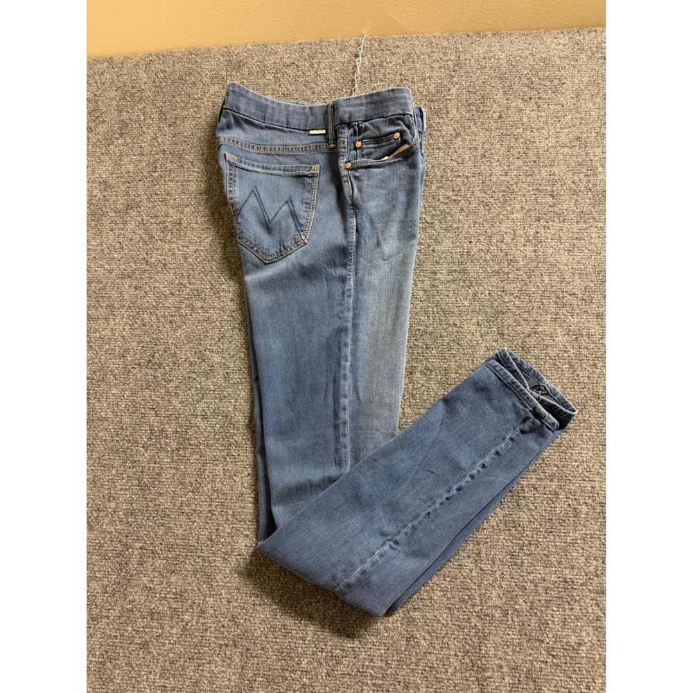 MOTHER THE LOOKER WOMENS DISTRESSED JEANS SIZE 27